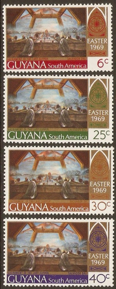 Guyana 1969 Easter Set. SG481-SG484.