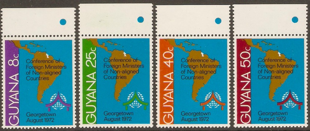 Guyana 1972 Non-aligned Meeting Set. SG569-SG572.