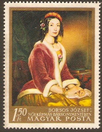 Hungary 1967 1fo.50 Nat. Gallery Paintings (2nd.series). SG2284.