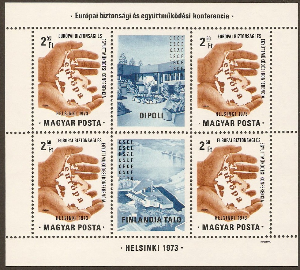 Hungary 1973 European Security Conference Stamp. SG2819.