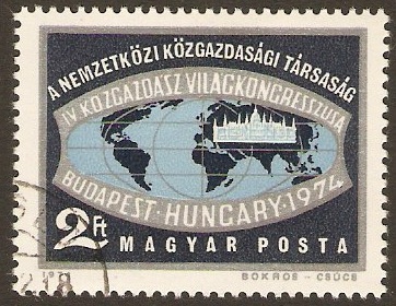 Hungary 1974 2fo Economics Conference Stamp. SG2895.