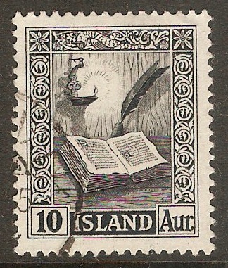 Iceland 1953 10a Black. SG319.