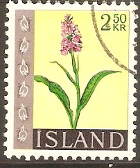 Iceland 1960 2k.50 Wild Flowers Series. SG379.