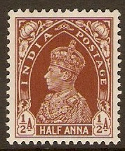 India 1937 a Red-brown. SG248.
