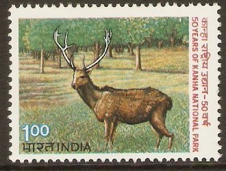 India 1983 1r National Park Anniversary Stamp. SG1086.