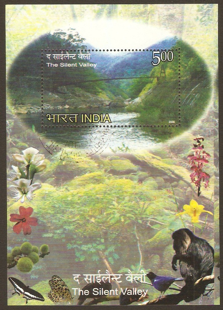 India 2009 National Park Anniversary Sheet. SGMS2658.