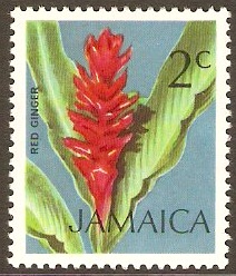 Jamaica 1972 2c Red Ginger Plant. SG345.