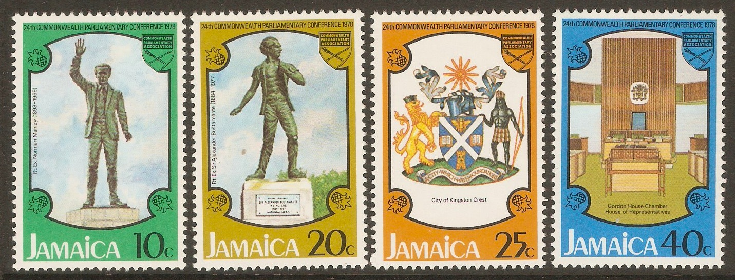 Jamaica 1978 Commonwealth Conference set. SG452-SG455.