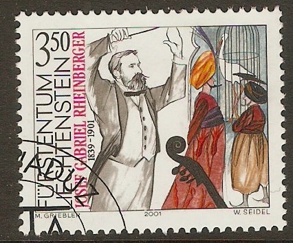 Liechtenstein 2001 3f.50 Rheinberger Commemoration stamp. SG1256