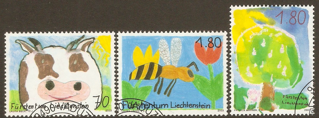 Liechtenstein 2003 Stamp Ex. (3rd. Issue) set. SG1318-SG1320.
