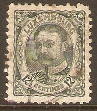 Luxembourg 1906 12½c Slate. SG163.