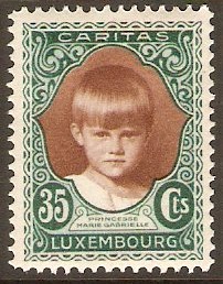 Luxembourg 1929 35c +15c Child Welfare series. SG286.