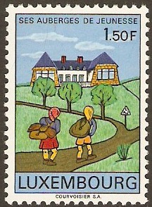 Luxembourg 1967 Youth Hostels Stamp. SG803.