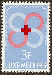 Luxembourg 1968 Blood Donors Stamp. SG827.