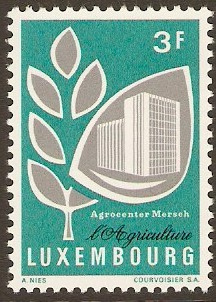 Luxembourg 1969 Agriculture Stamp. SG843.