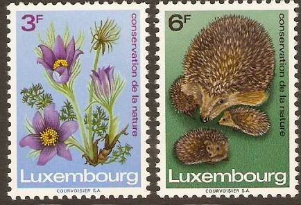 Luxembourg 1970 Nature Conservation Stamps. SG852-SG853.