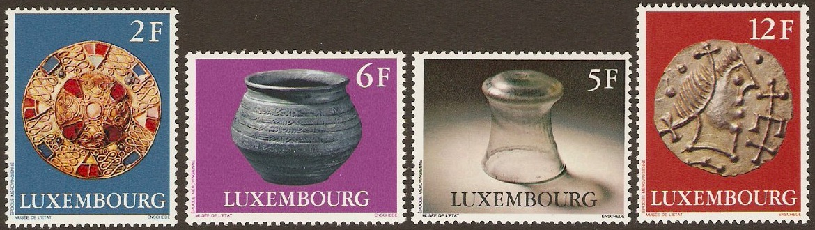 Luxembourg 1976 Treasures Series. SG964-SG967.