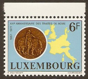 Luxembourg 1977 Treaty Anniversary. SG996.