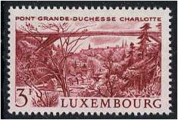 Luxembourg 1966 Tourism Stamp. SG787.
