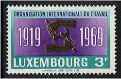 Luxembourg 1969 Labour Organisation Stamp. SG840.