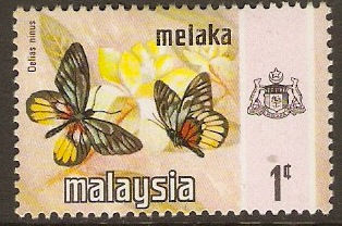 Malacca 1971 1c Butterfly Series. SG70.