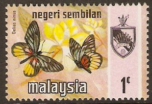 Negri Sembilan 1971 1c Butterfly Series. SG91.
