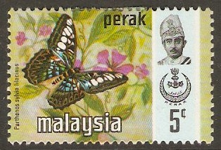 Perak 1971 5c Butterfly Series. SG174.
