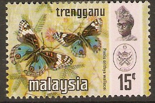 Trengganu 1971 15c Butterfly Series. SG115.