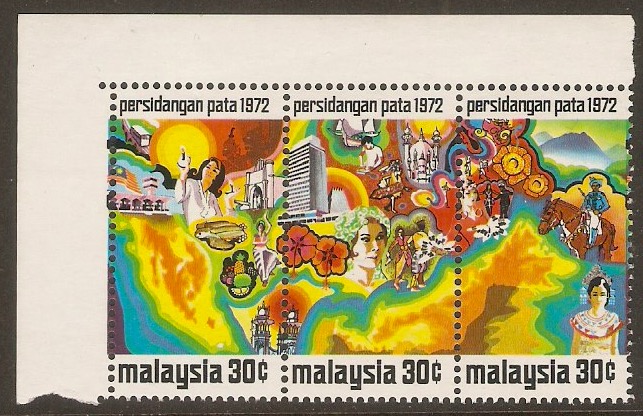 Malaysia 1971 Tourist Association Conference Set. SG95-SG97.