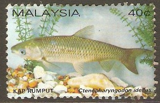 Malaysia 1983 40c Freshwater Fish Series. SG263.