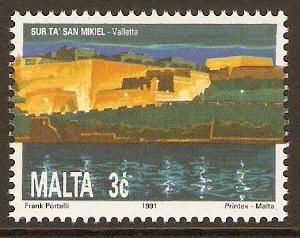 Malta 1991 3c National Heritage Series. SG907.