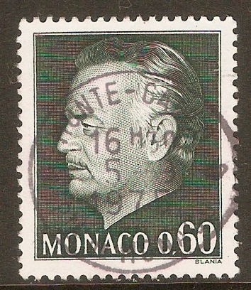 Monaco 1974 60c Prince Rainier series. SG1145.