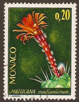 Monaco 1974 20c Plants Series. SG1181.