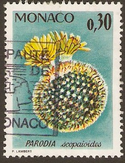 Monaco 1974 30c Plants Series. SG1182.