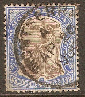 Montserrat 1904 2½d Grey and blue. SG27.