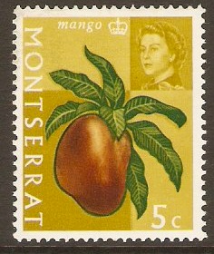 Montserrat 1965 5c Fruits and Vegetables Series. SG164.