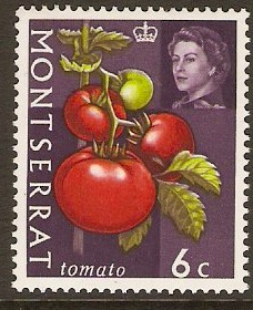 Montserrat 1965 6c Fruits and Vegetables Series. SG165.