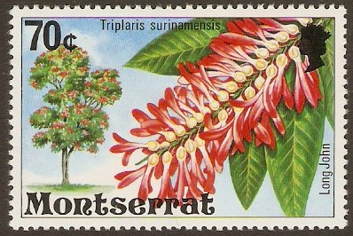 Montserrat 1976 70c Flowering Trees Series. SG381.
