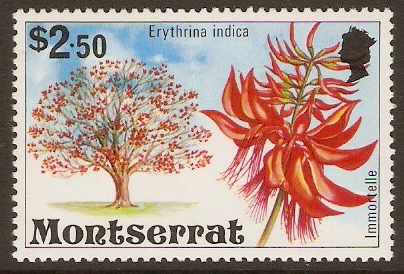 Montserrat 1976 $2.50 Flowering Trees Series. SG383.