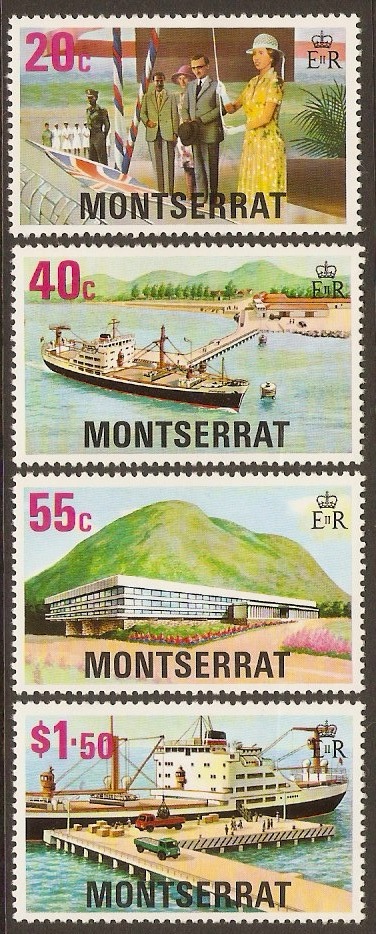 Montserrat 1977 Development Stamps Set. SG404-SG407.