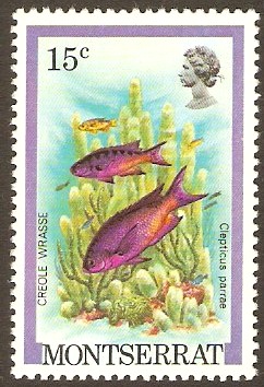 Montserrat 1981 15c Fish Series. SG492.