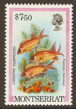 Montserrat 1981 $7.50 Fish Series. SG504.