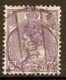 Netherlands 1899 17c Mauve. SG183.