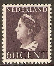 Netherlands 1940 60c Slate-purple. SG515b.