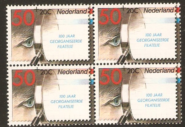 Netherlands 1984 50c +20c Philatelic Centenary series. SG1442.