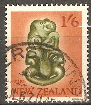 New Zealand 1960 1s.6d Cultural series. SG793.