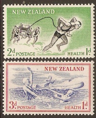 New Zealand 1957 Health Set. SG761-SG762.