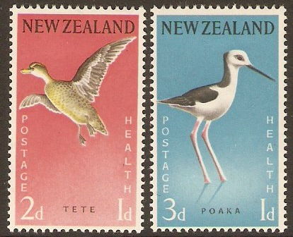 New Zealand 1959 Health Set. SG776-SG777.