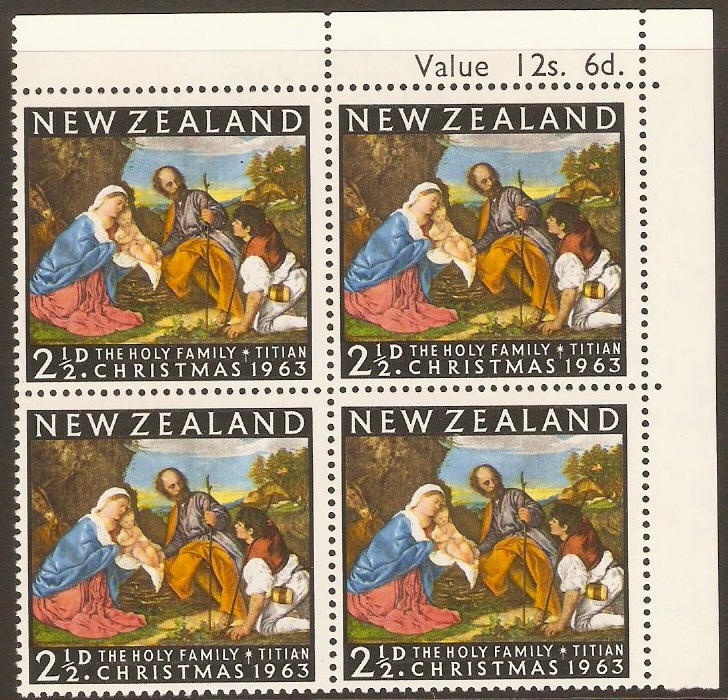 New Zealand 1963 2d Christmas Stamp. SG817.