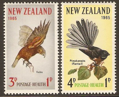 New Zealand 1965 Health Set. SG831-SG832.